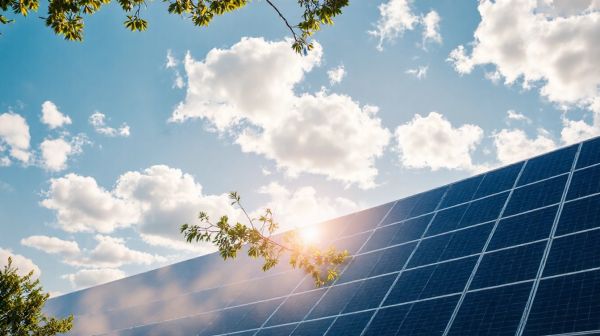 Autoconsommation d'énergie grâce aux panneaux solaires photovoltaïques