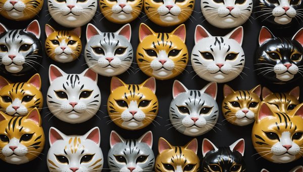 Masques de chat japonais : styles tendances et essence culturelle